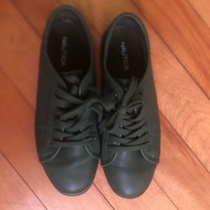 Nautica green sneakers